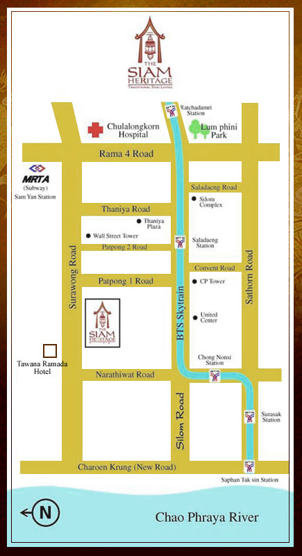 Tha Siam Heritage Map