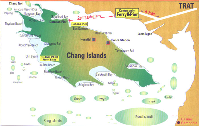 Map Chang Island