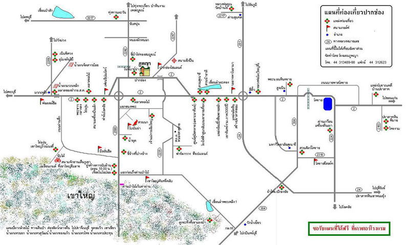 Phu Pha Ya Hotel Map