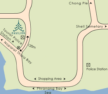 Pavilion Queen's Bay : Map