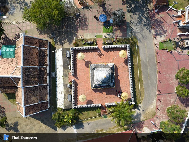 ภาพมุมสูง วัดพระธาตุเขาน้อย