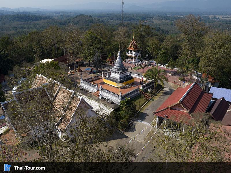 ภาพมุมสูง วัดพระธาตุเขาน้อย