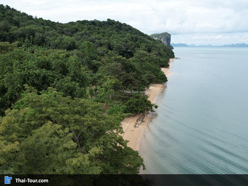 ภาพมุมสูง หาดลองบีช