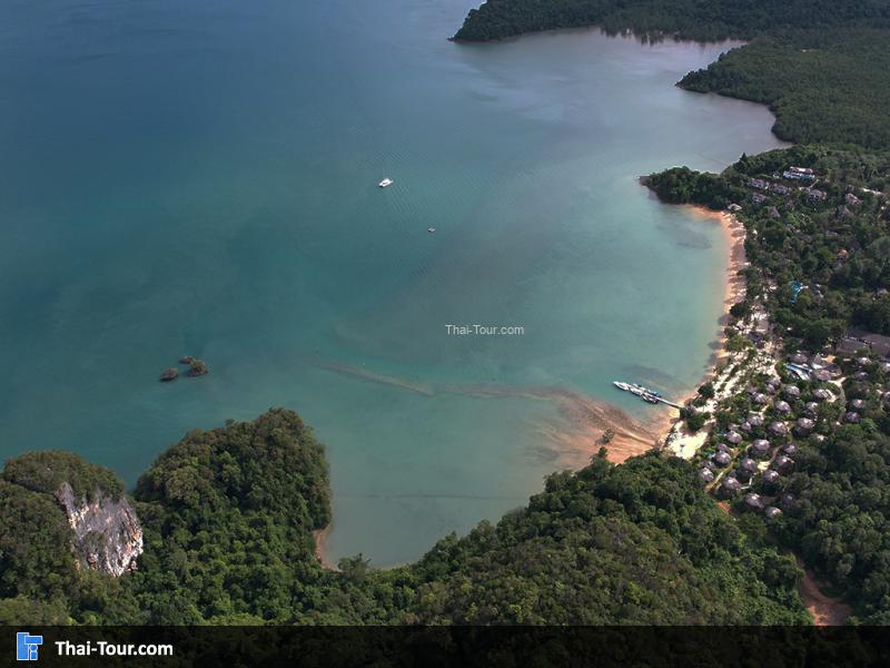 ภาพมุมสูง หาดพาราไดซ์ เกาะยาว