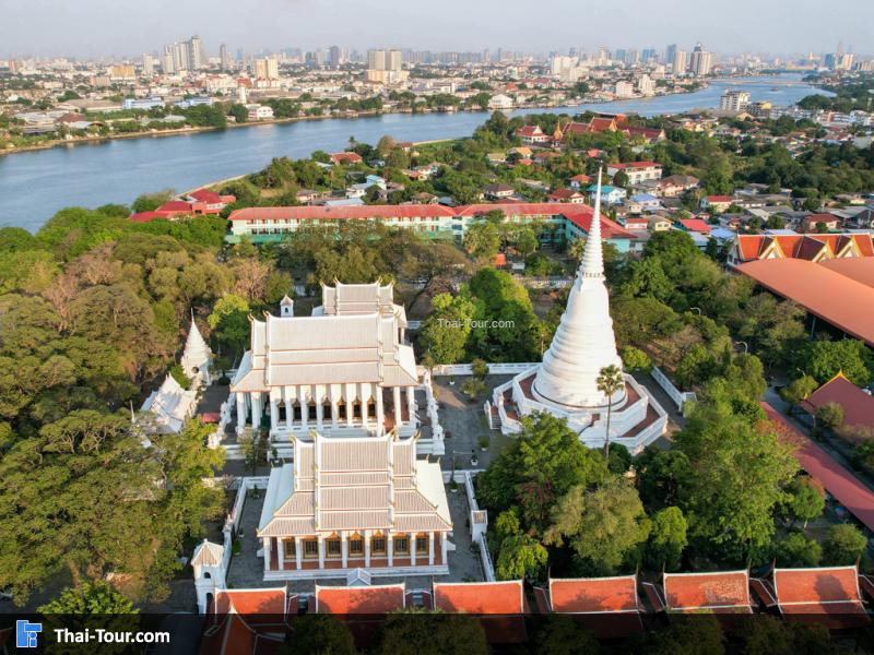 ภาพมุมสูง วัดเฉลิมพระเกียรติวรวิหาร