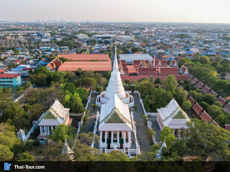 ภาพมุมสูง วัดเฉลิมพระเกียรติวรวิหาร