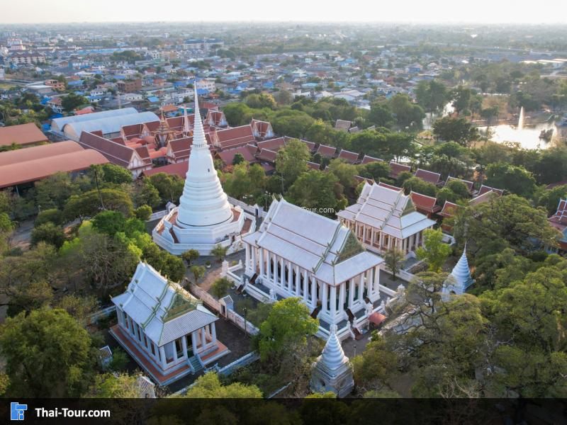 รุูปภาพมุมสูง วัดเฉลิมพระเกียรติวรวิหาร