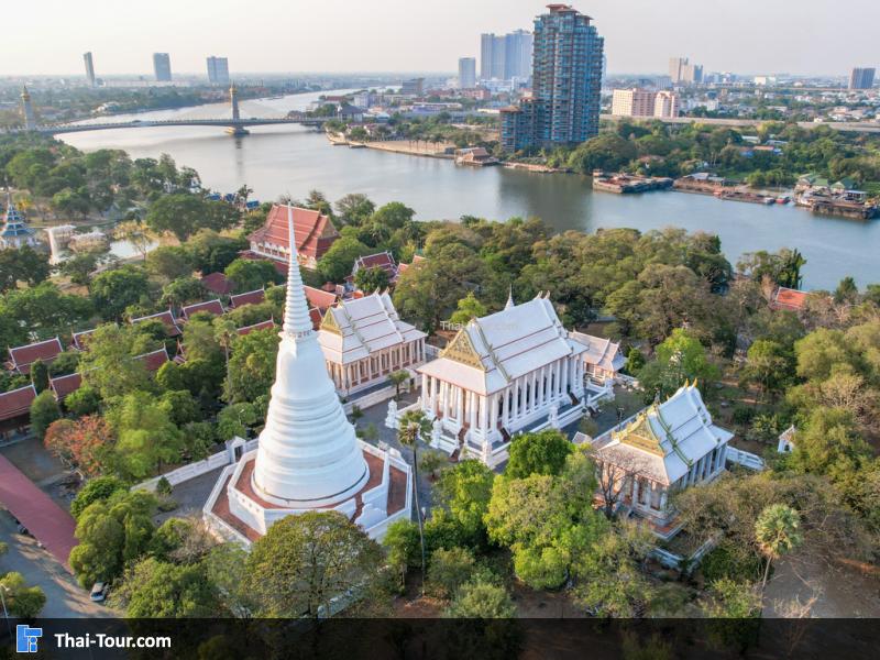 ภาพมุมสูง วัดเฉลิมพระเกียรติวรวิหาร