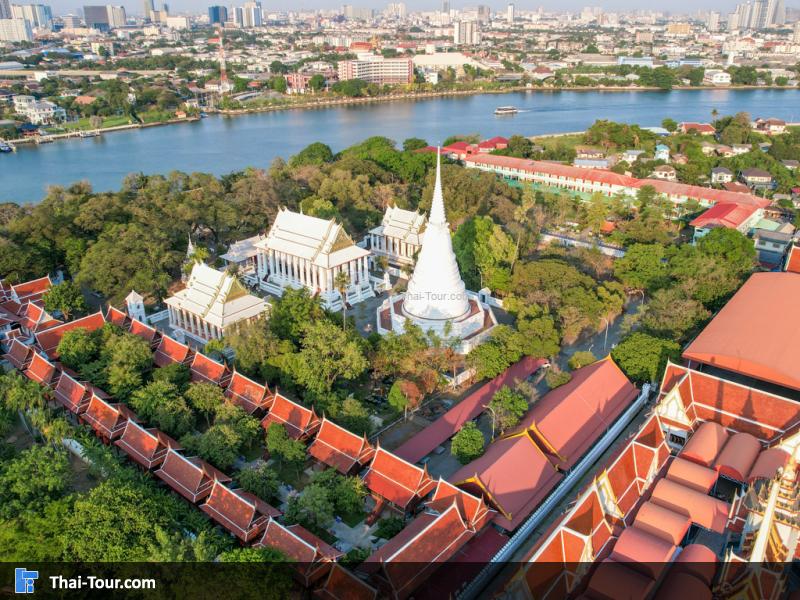 ภาพมุมสูง วัดเฉลิมพระเกียรติวรวิหาร