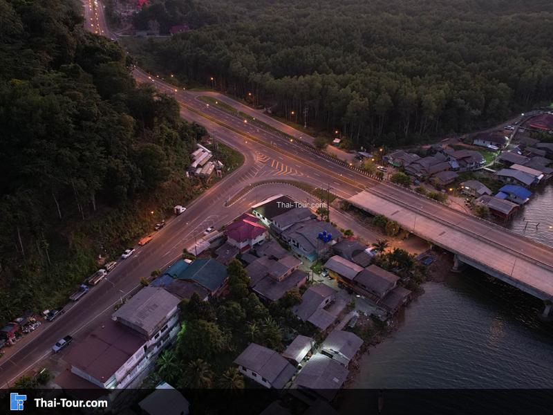 จุดชมวิวสะพานข้ามคลองละอุ่น