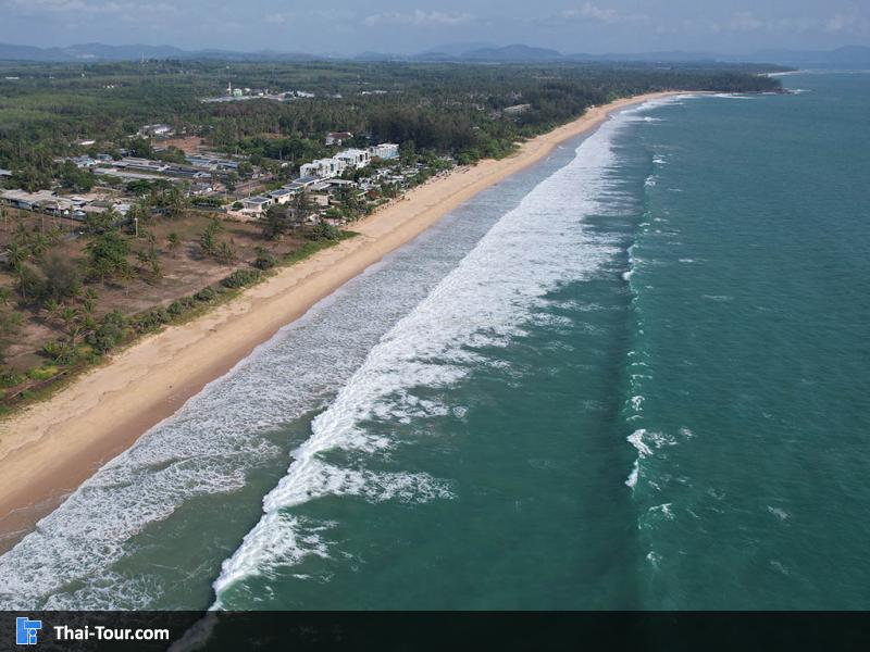 ภาพมุมสูง หาดนาใต้