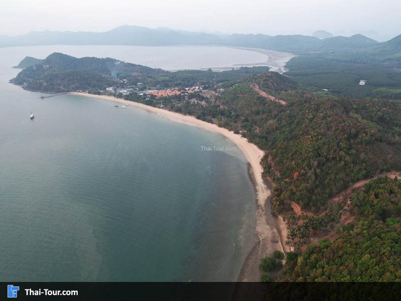 ภาพมุมสูง หาดโล๊ะปาเหรด