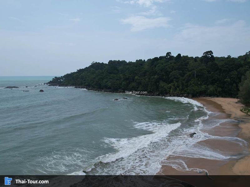 ภาพมุมสูง หาดเขาหลัก