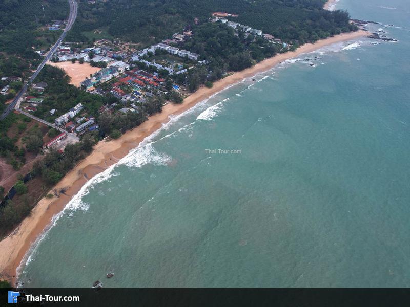 ภาพมุมสูง หาดเขาหลัก