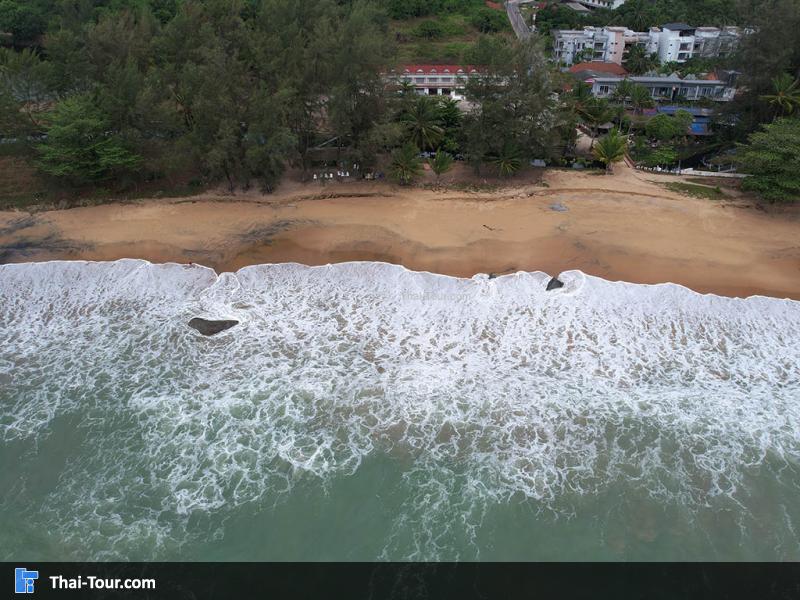 ภาพมุมสูง หาดเขาหลัก