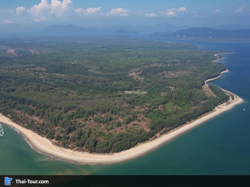 ภาพมุมสูง เกาะพระทอง