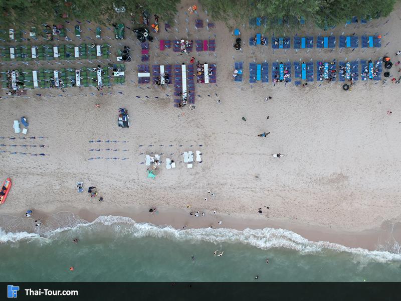 ภาพมุมสูง หาดชะอำ