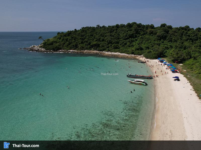 ภาพมุมสูง หาดกาะไผ่