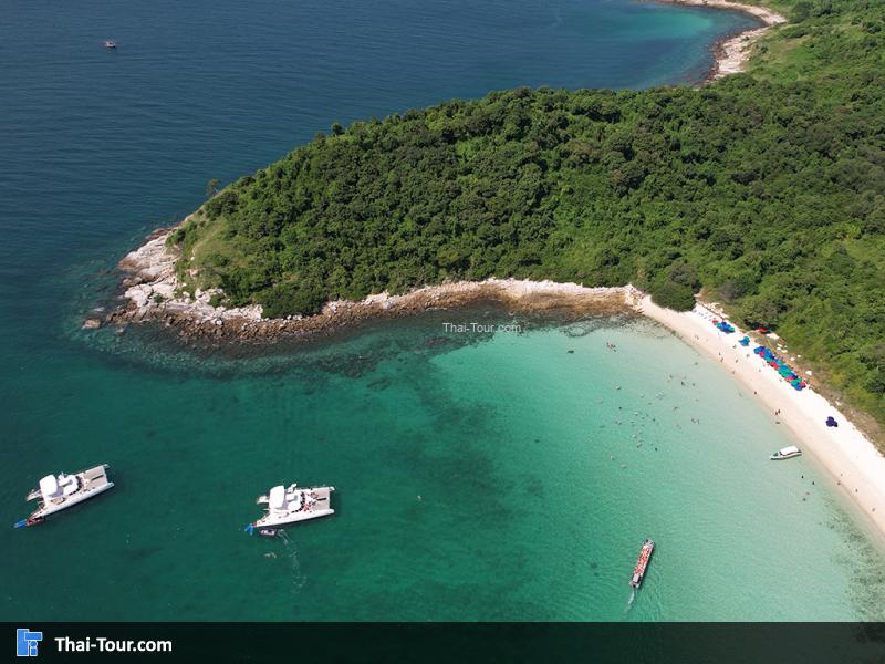 ภาพมุมสูง หาดกาะไผ่