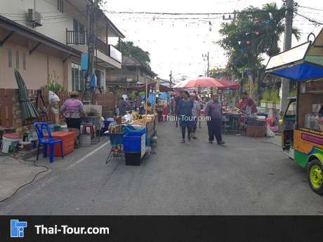 ถนนคนเดินหาดละไม เกาะสมุย สุราษฎร์ธานี