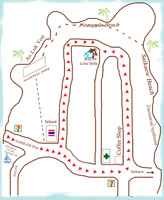 Map Lima Coco Resort, Ao Prao, Koh Samed